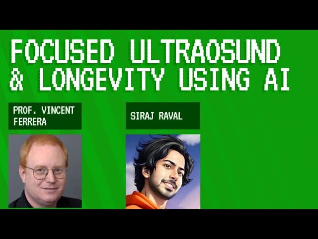 Focused Ultrasound & Longevity using AI